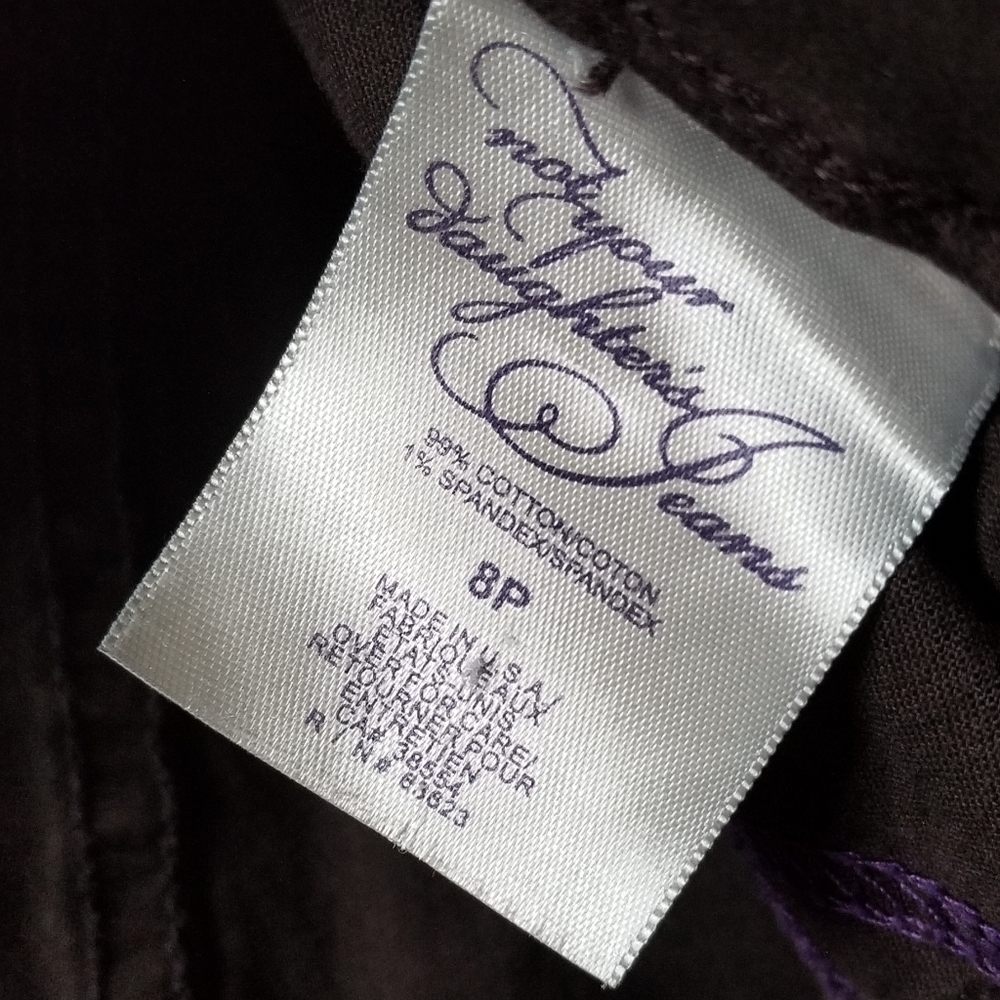 Not Your Daughters Jeans Black Pants with Stretch - Picture 5 of 6